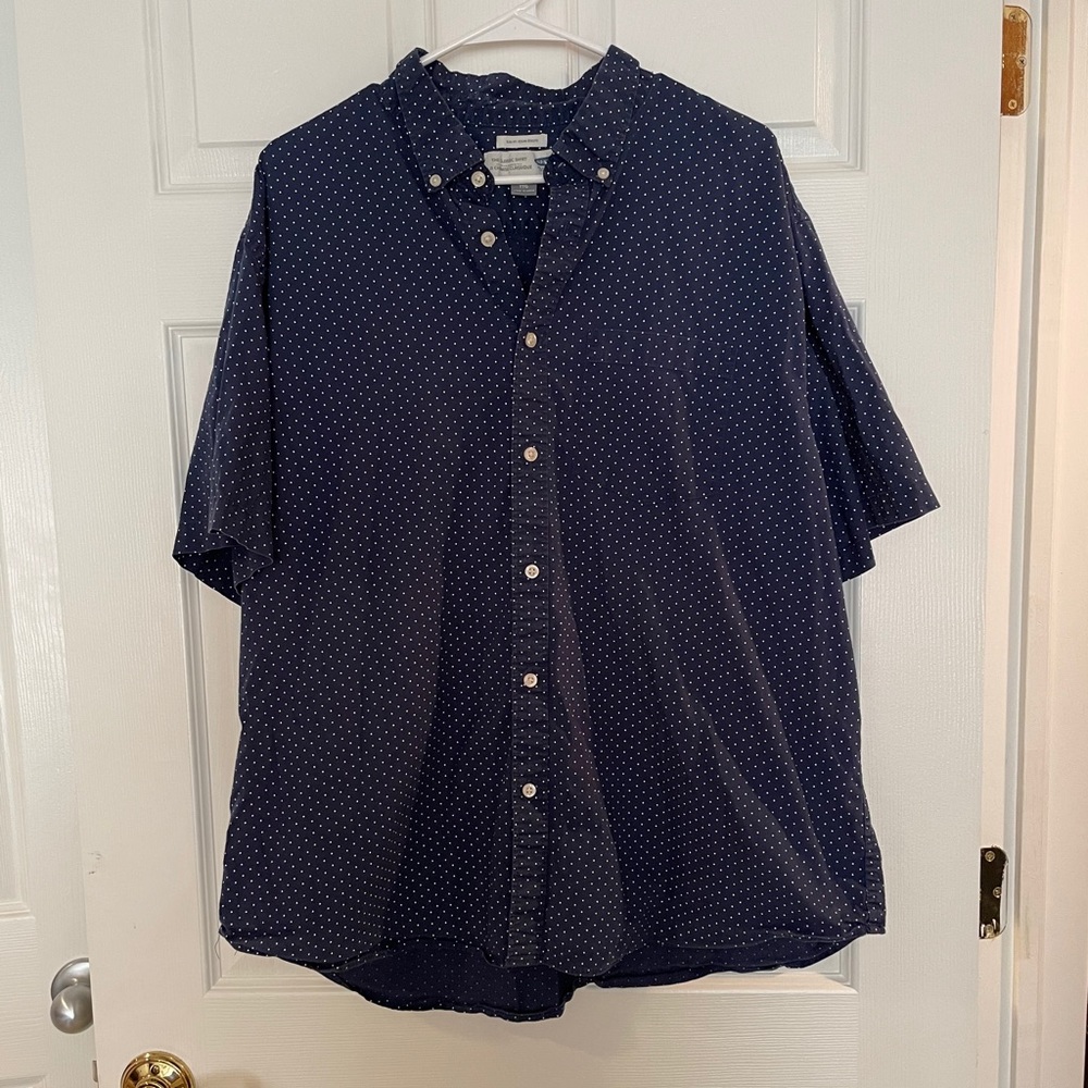 Men’s Old Navy Polka Dot Dress Shirt XXL